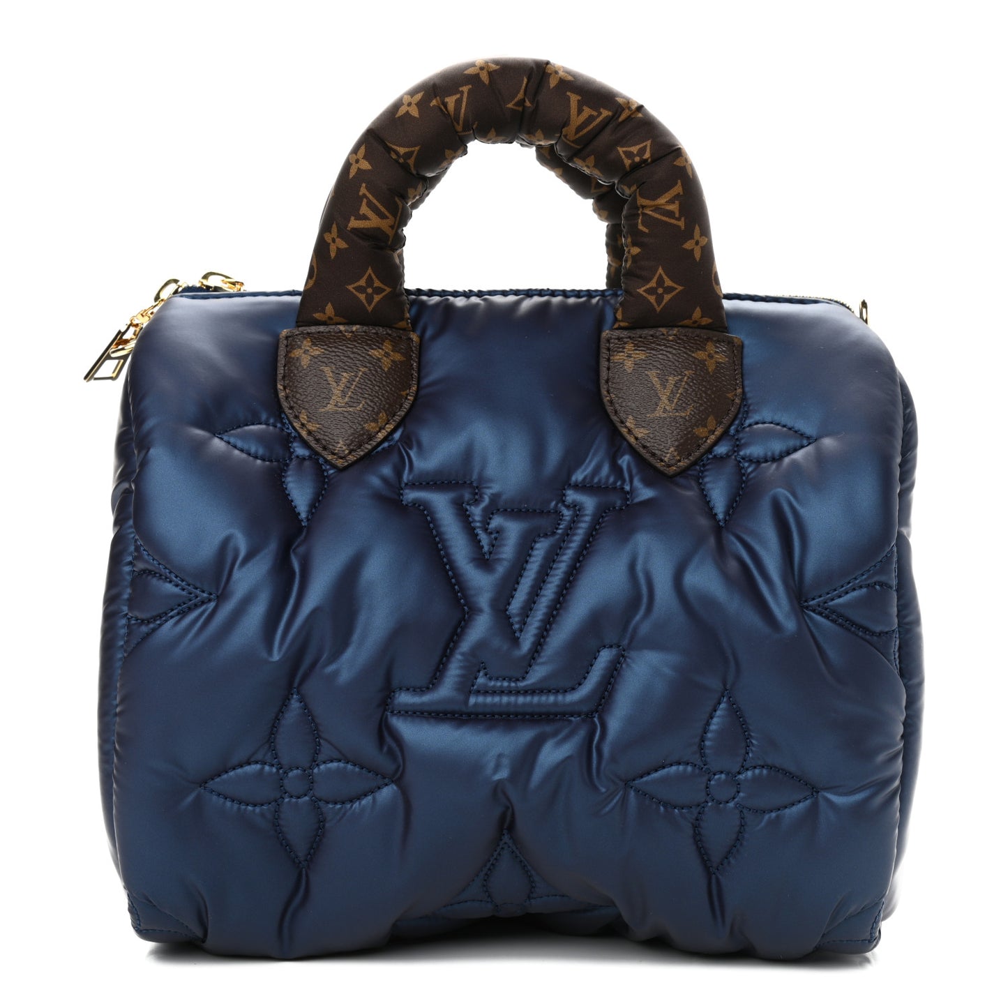 Econyl Mini Monogram Pillow Speedy Bandouliere 25 Navy