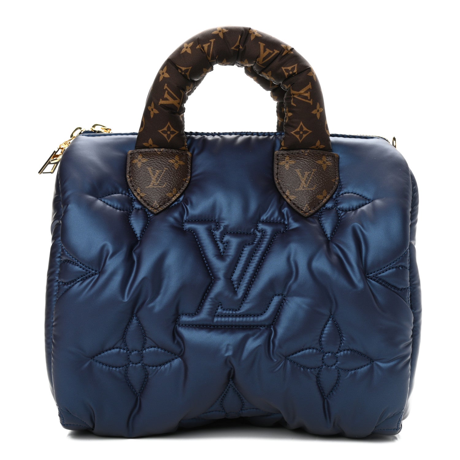 Louis Vuitton Econyl Mini Monogram Pillow Speedy Bandouliere 25 Navy 1 of 9