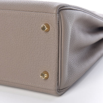 Hermes Togo Kelly Retourne 32 Gris Asphalte 44 of 47