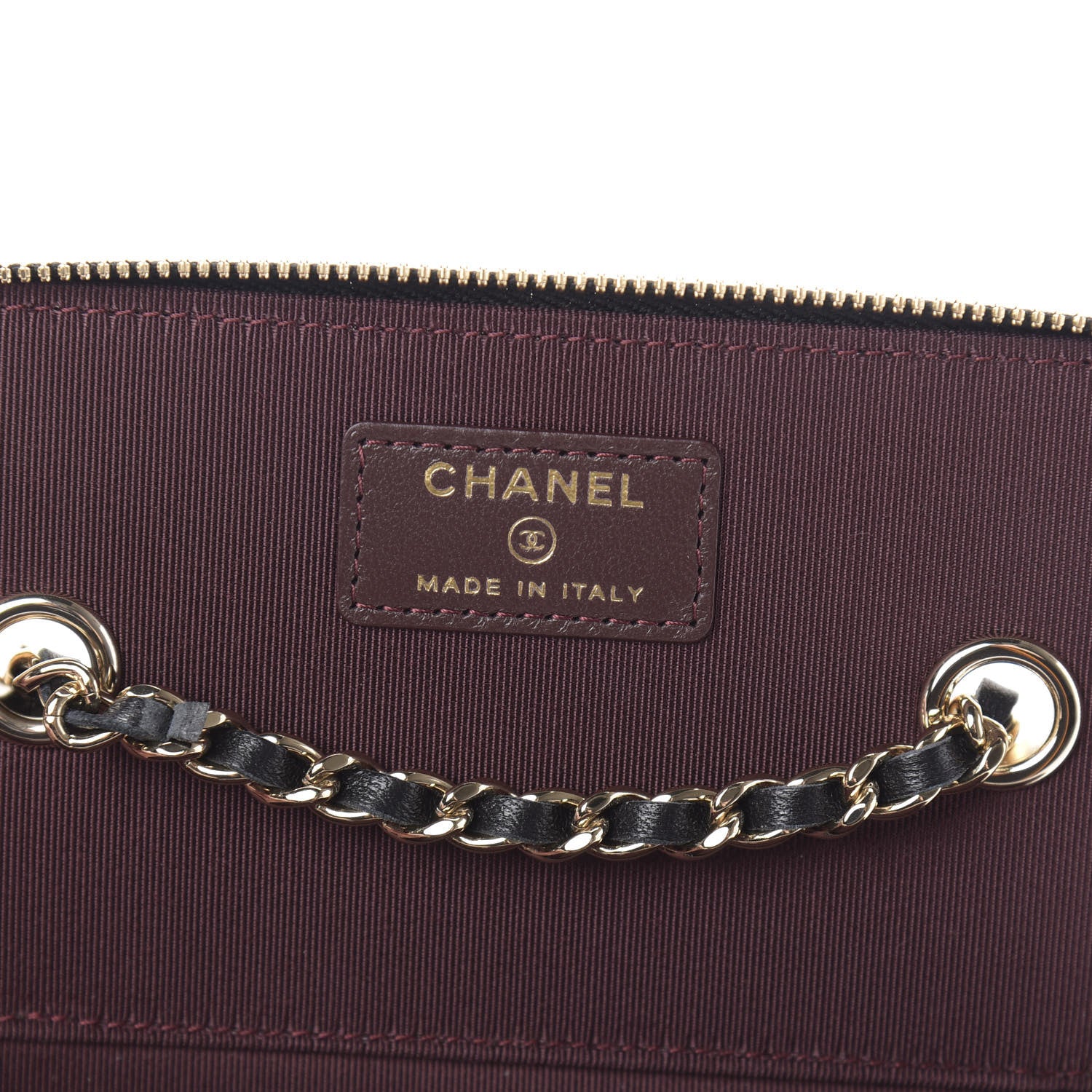 Chanel Lambskin Quilted Small Vanity Case With Chain Black 6 of 11