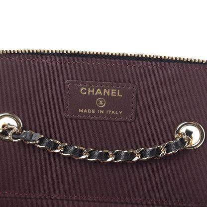 Chanel Lambskin Quilted Small Vanity Case With Chain Black 6 of 11