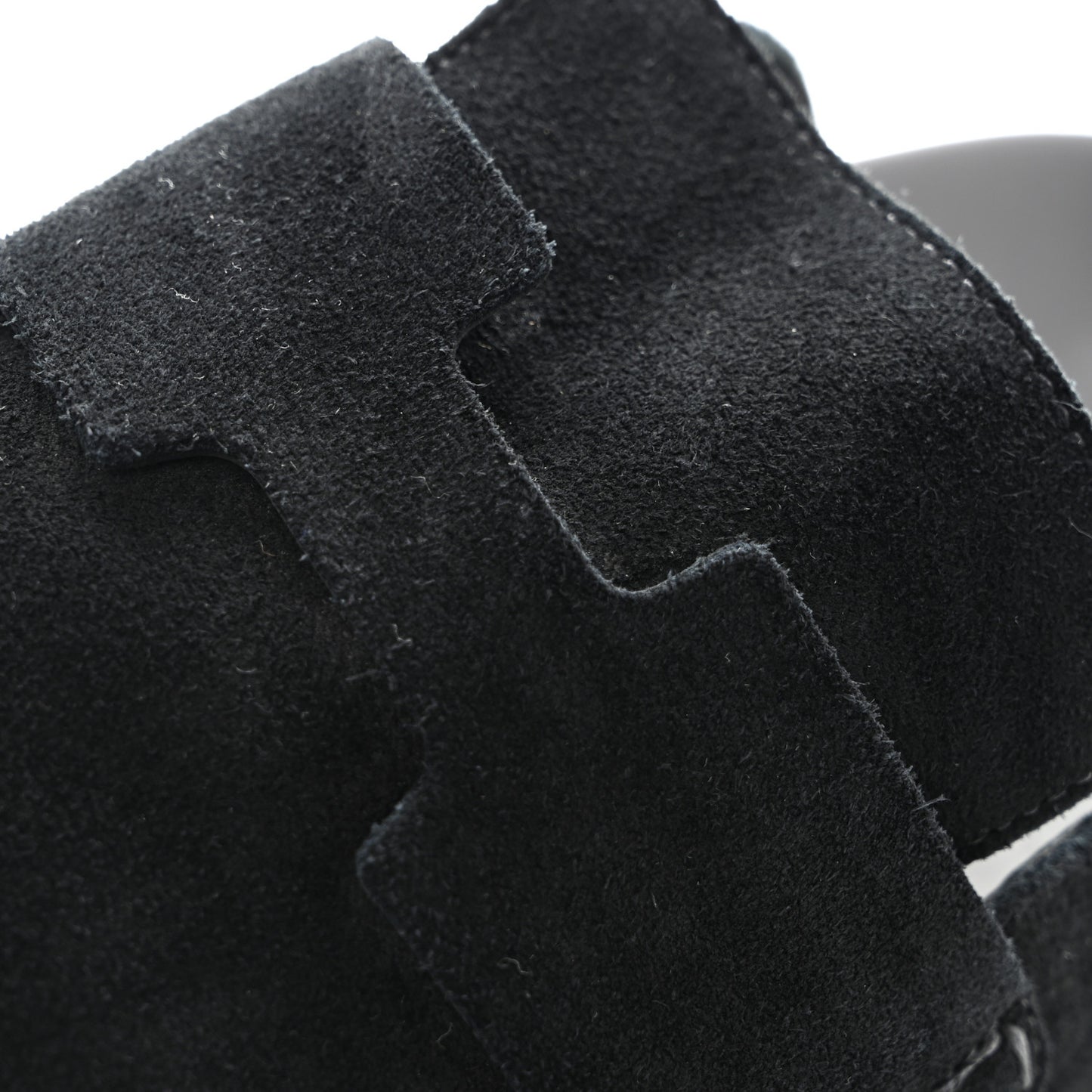 Suede Calfskin Go Mules 36 Black