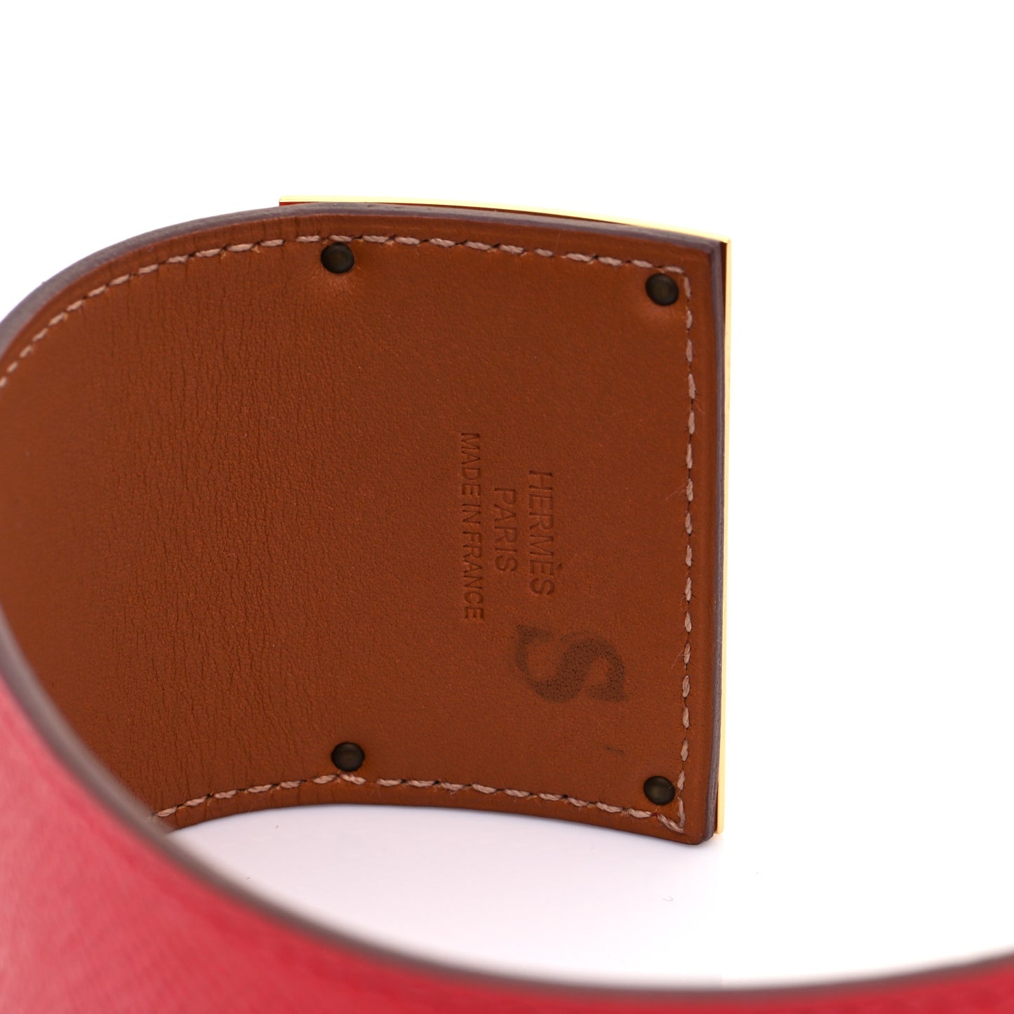 Epsom Kelly Dog Extreme Bracelet L Rouge Casaque