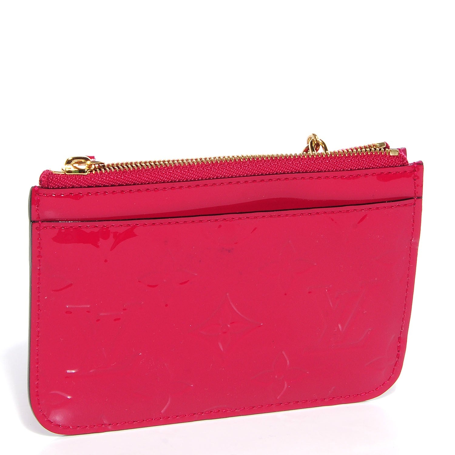 Louis Vuitton Vernis Key Pouch Rose Indien 3 of 7