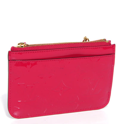Louis Vuitton Vernis Key Pouch Rose Indien 3 of 7