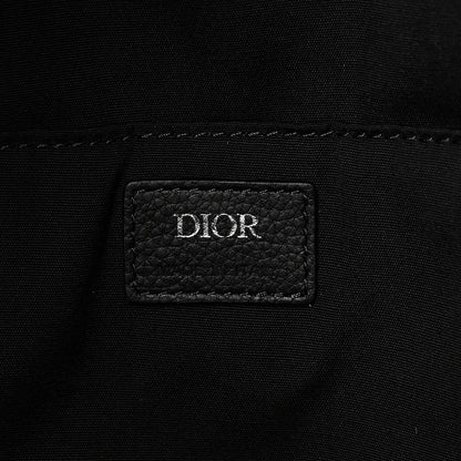 Christian Dior Oblique Calfskin Rider Backpack Beige Black 6 of 9