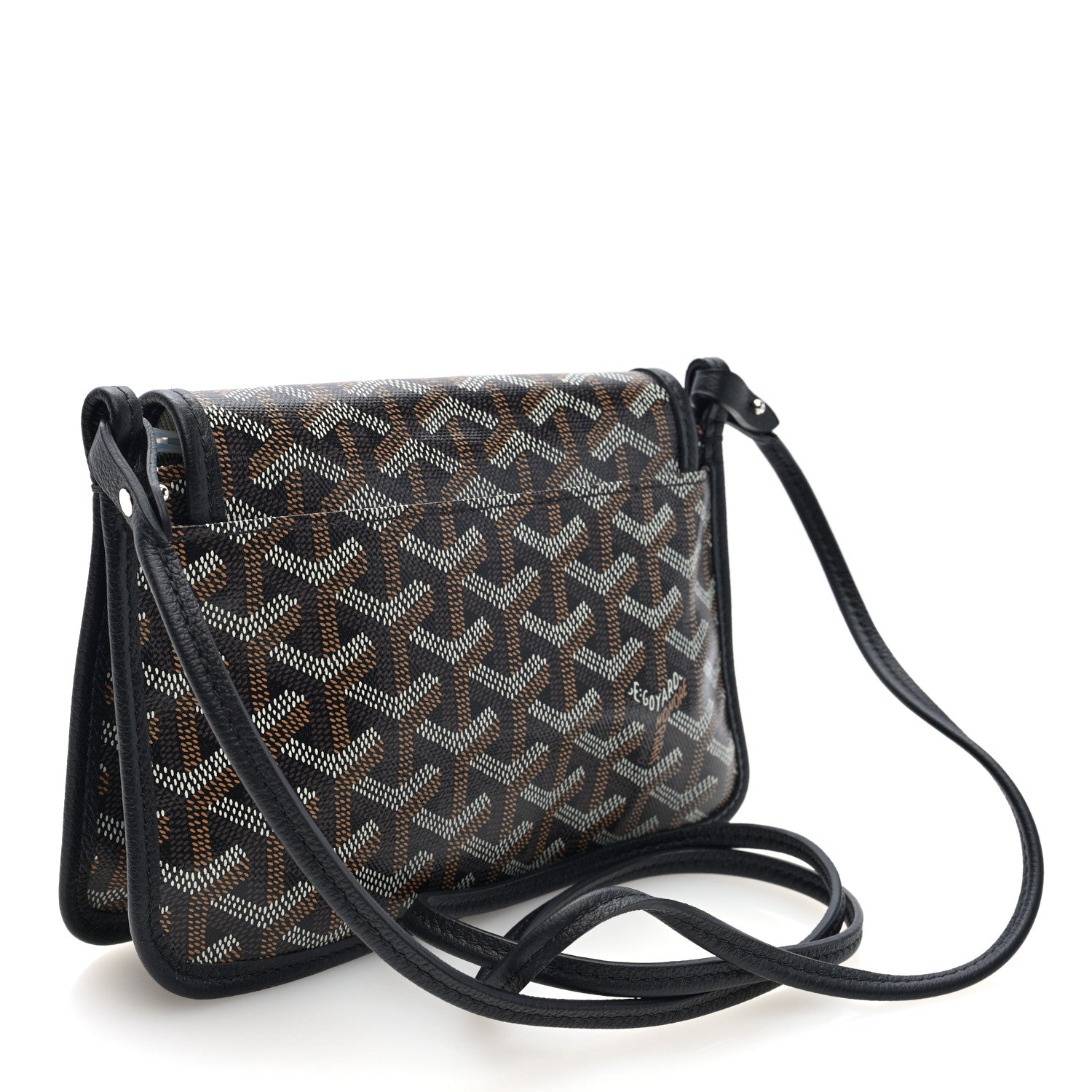 Goyard Goyardine Plumet Wallet Clutch Black 3 of 9