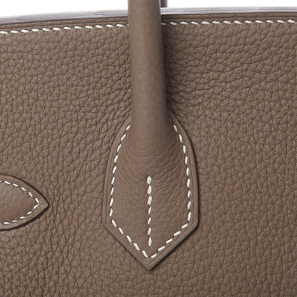 Hermes Togo Birkin 30 Etoupe 10 of 33