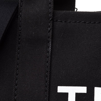 Marc Jacobs Cotton Canvas Small The Traveler Tote Bag Black 15 of 15