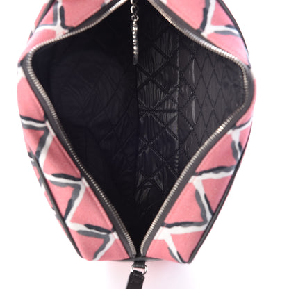 Chanel Canvas Airline Cosmetic Case Pink 7 of 10