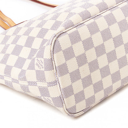 Louis Vuitton Damier Azur Neverfull PM 6 of 9