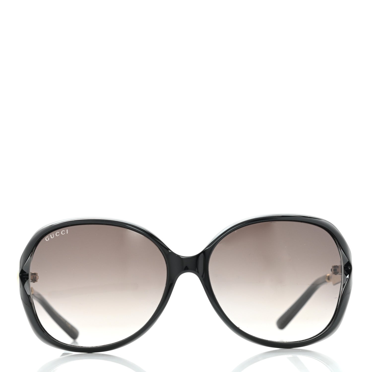 Gucci Acetate Oversized Butterfly Sunglasses GG 0076S Black 3 of 6