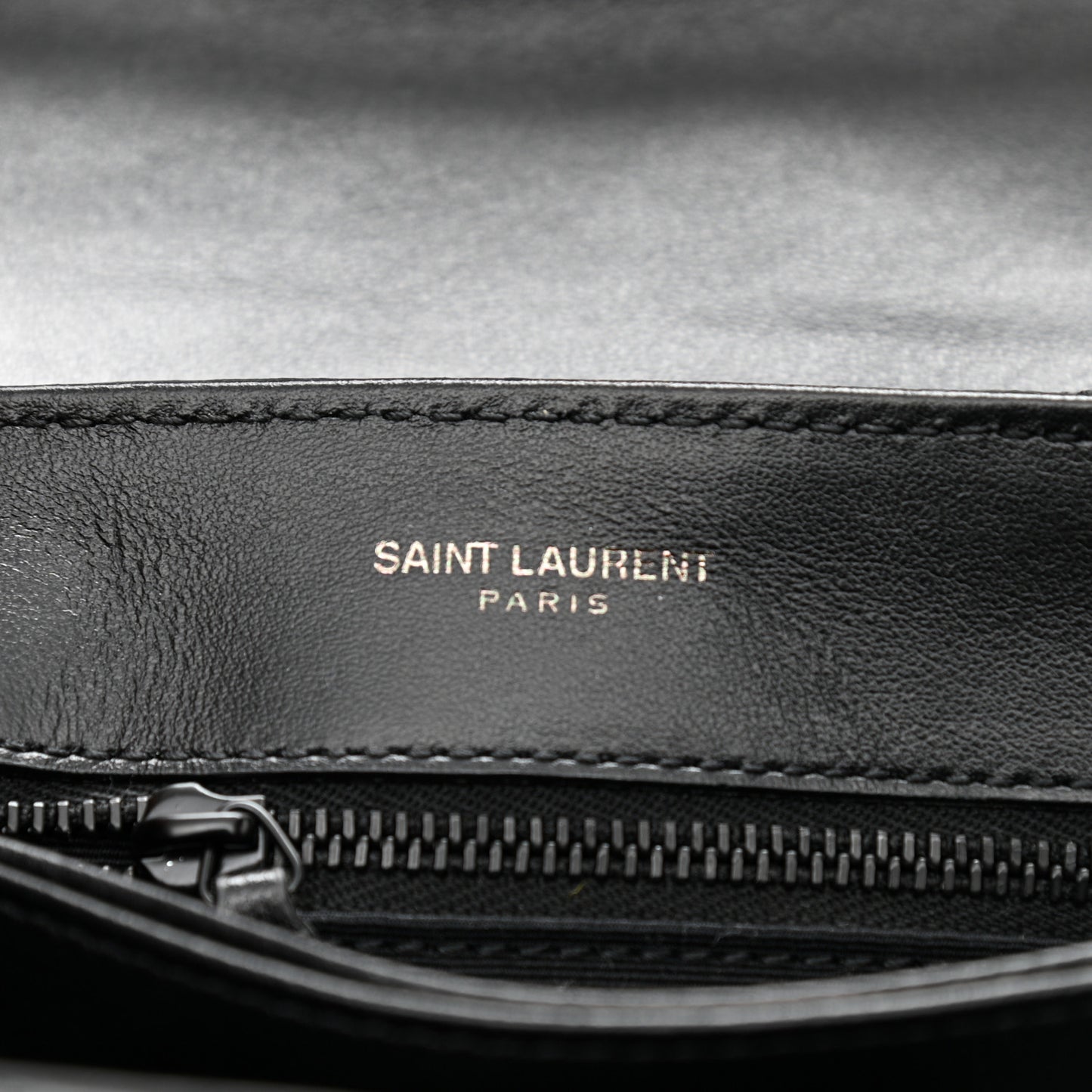 Calfskin Y Quilted Monogram Toy Loulou Crossbody Bag Black