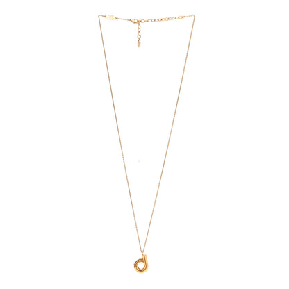 Louis Vuitton LV And Me Letter D Necklace Gold 3 of 8