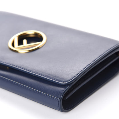 Fendi Vitello Liberty Lucido F is Fendi Wallet on Chain Blueberry 7 of 10