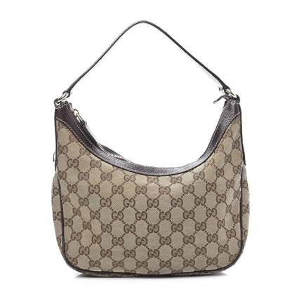 Gucci Monogram Charmy Hobo Brown 1 of 10
