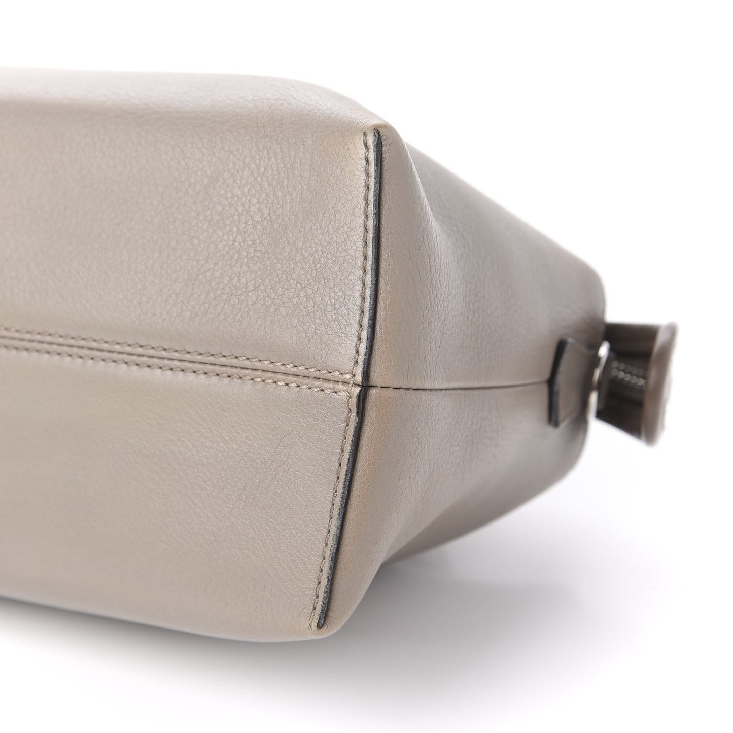 Vitello Dolce Medium By The Way Boston Bag Tortora Seppia