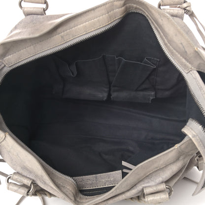 Balenciaga Agneau Marble Hardware City Grey 4 of 4