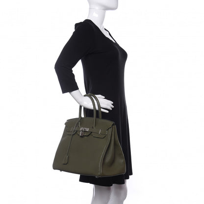 Hermes Fjord Birkin 35 Vert Veronese 2 of 13