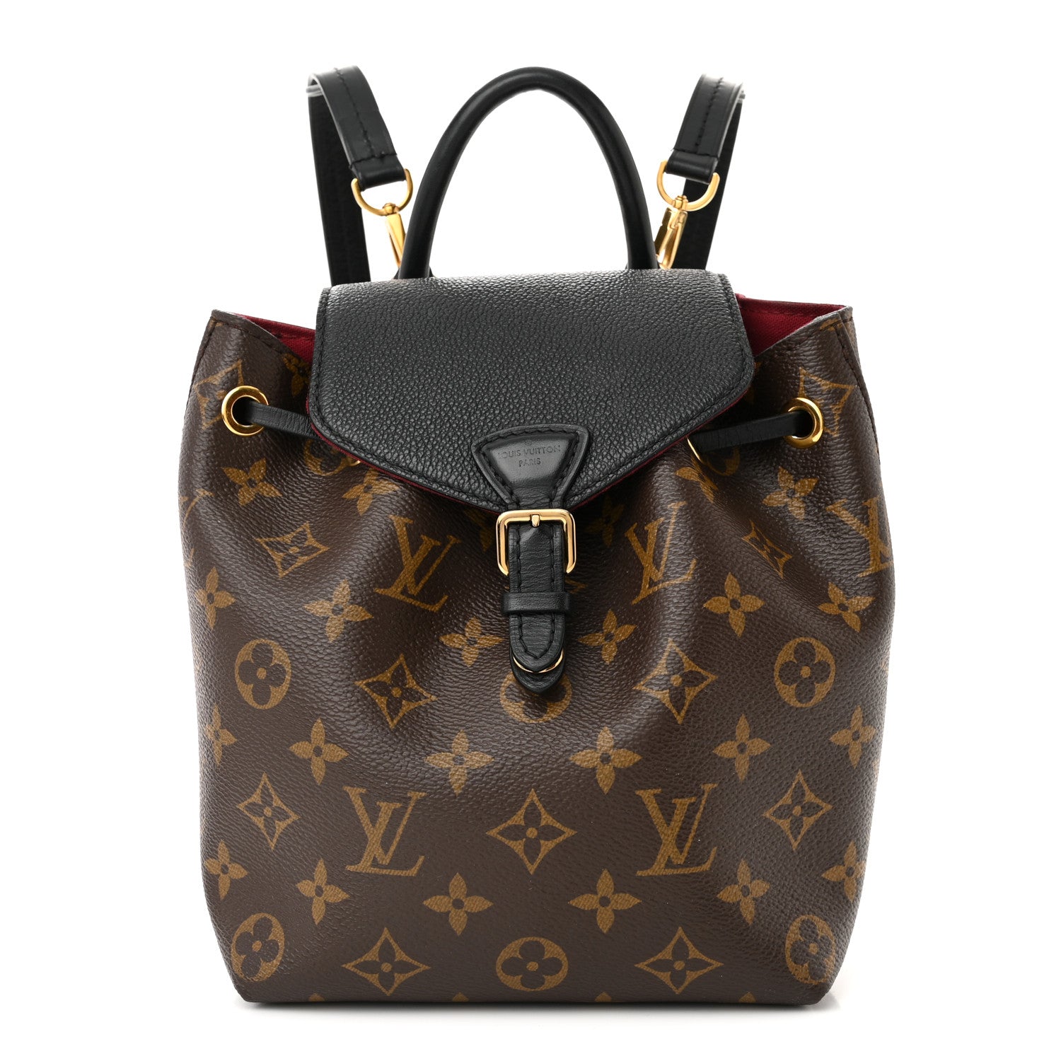 Louis Vuitton Monogram BB Montsouris NM Backpack Black 1 of 11