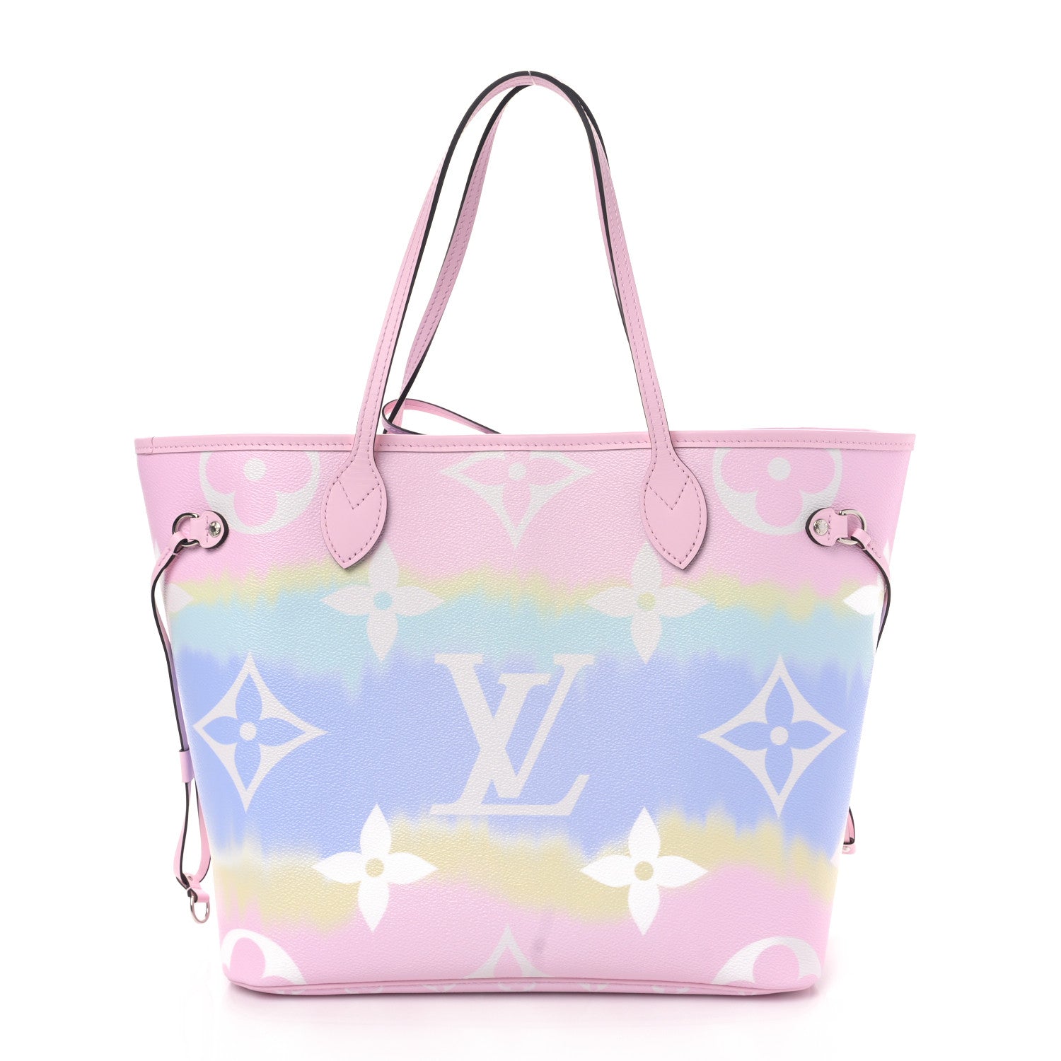 Louis Vuitton Monogram Escale Neverfull MM Pastel 3 of 10