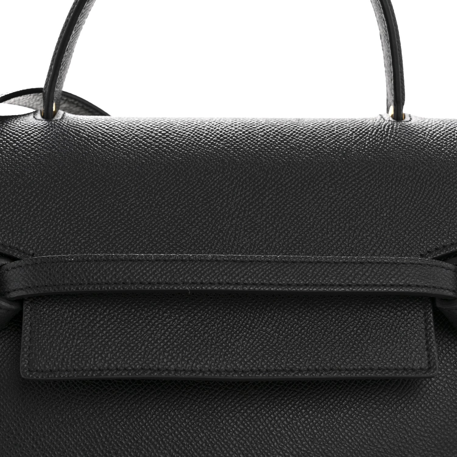Celine Grained Calfskin Micro Belt Bag Black 9 of 12