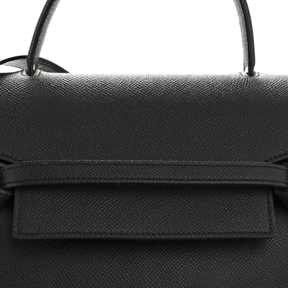 Celine Grained Calfskin Micro Belt Bag Black 9 of 12