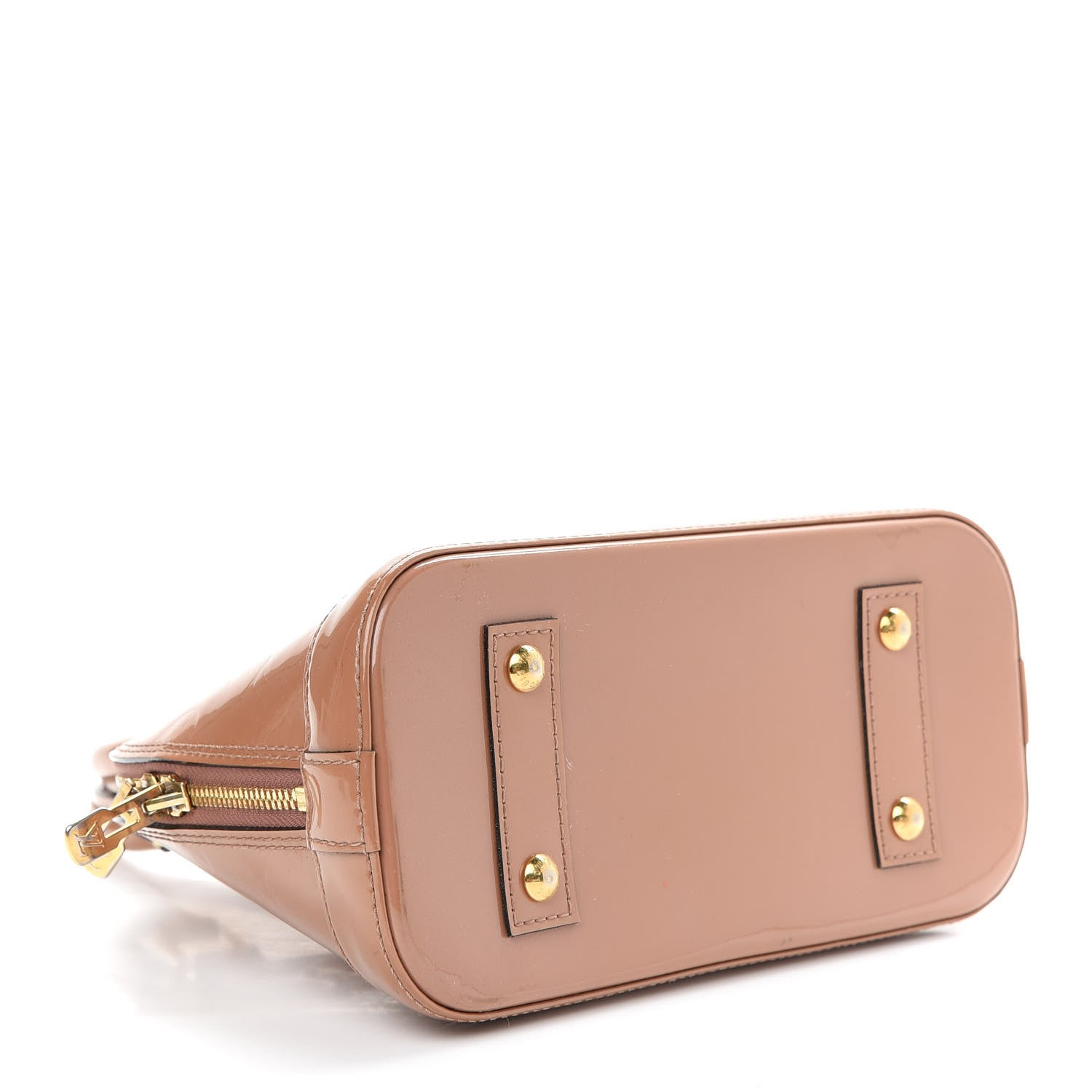 Louis Vuitton Vernis Alma BB Rose Velours 4 of 8