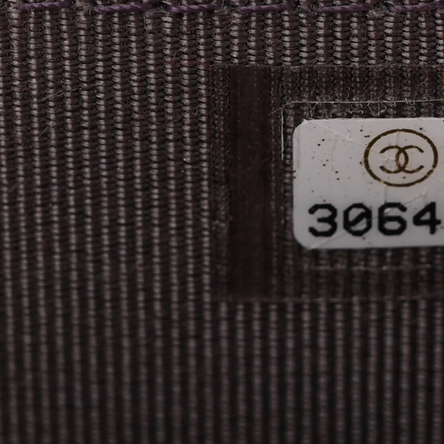 Chanel Iridescent Lambskin Quilted Mini Wallet On Chain WOC Purple 7 of 11