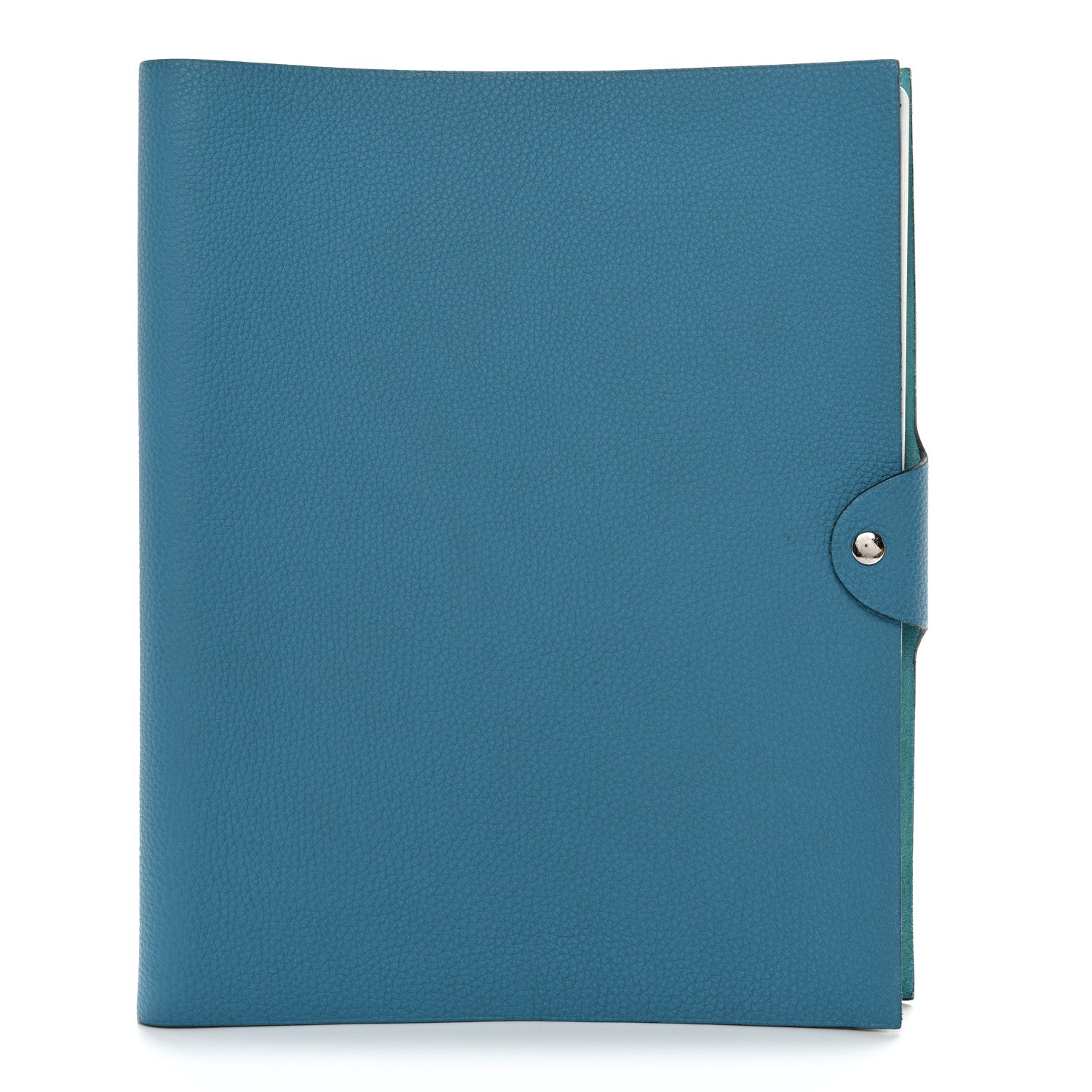 Hermes Togo Ulysse GM Notebook Cover Turquoise 1 of 7
