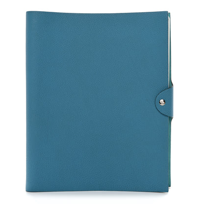 Hermes Togo Ulysse GM Notebook Cover Turquoise 1 of 7