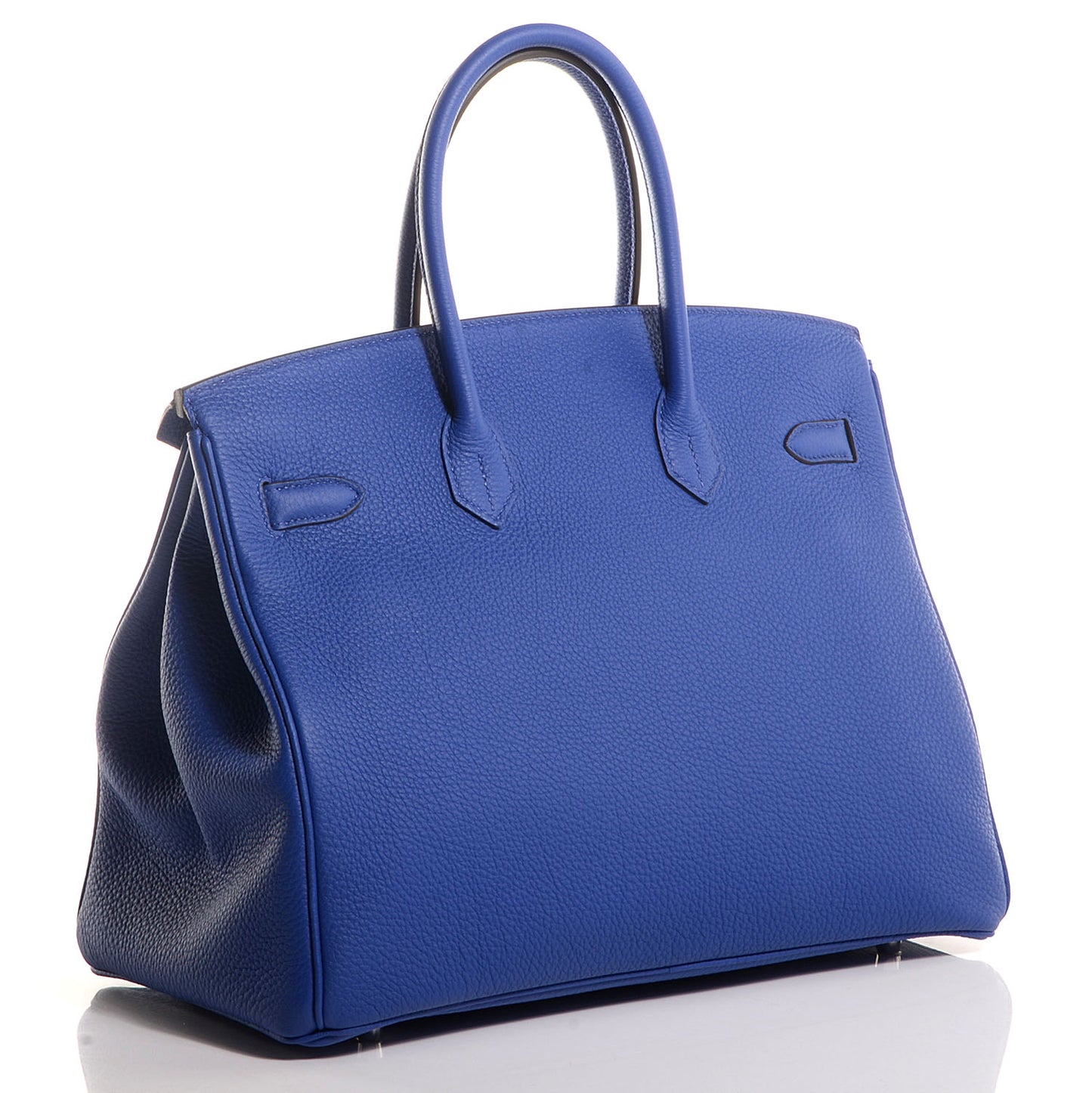 Togo Birkin 35 Bleu Electrique