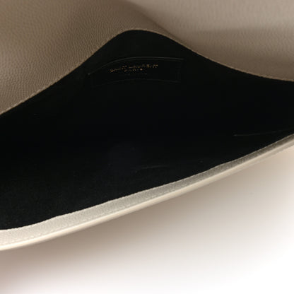 Saint Laurent Grain De Poudre Uptown Pouch Crema Soft 5 of 6