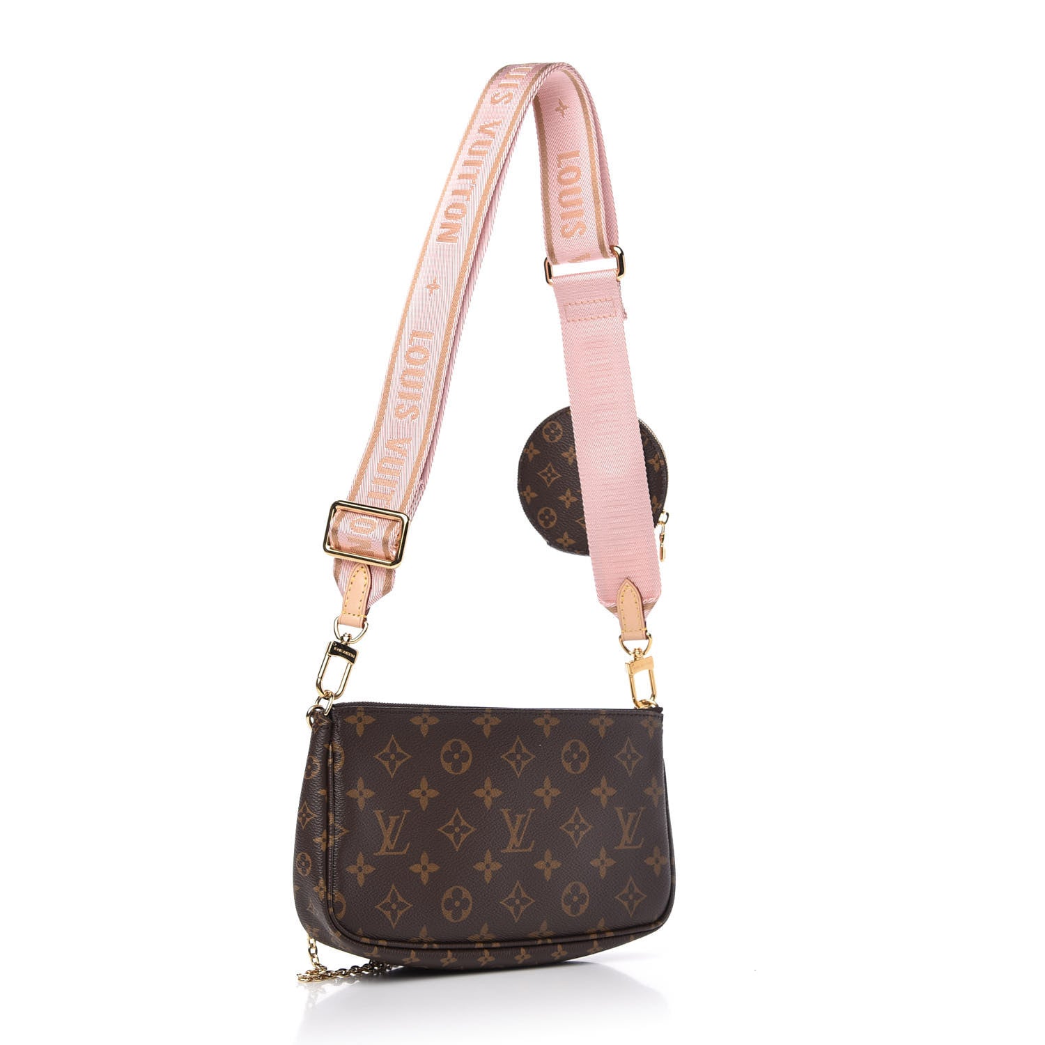 Louis Vuitton Monogram Multi Pochette Accessories Rose Clair 3 of 12