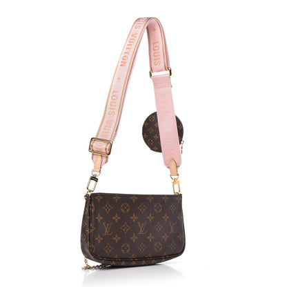 Louis Vuitton Monogram Multi Pochette Accessories Rose Clair 3 of 12