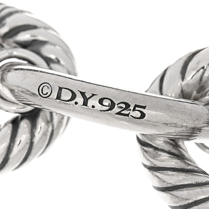 David Yurman Sterling Silver 17mm Large Oval Link Bracelet 3 of 3