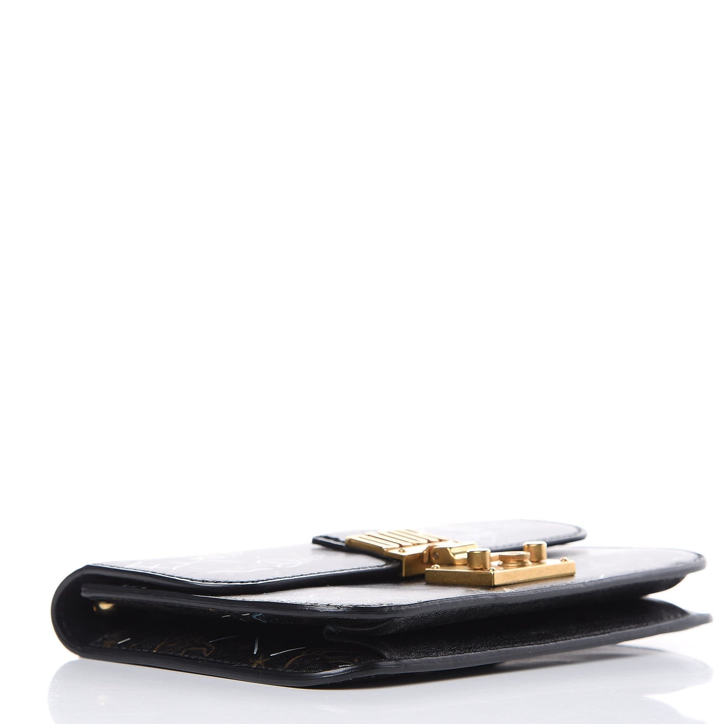 Lambskin Hand Painted Small Dioraddict Flap Bag Black