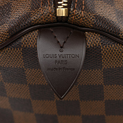 Louis Vuitton Damier Ebene Speedy 30 6 of 12