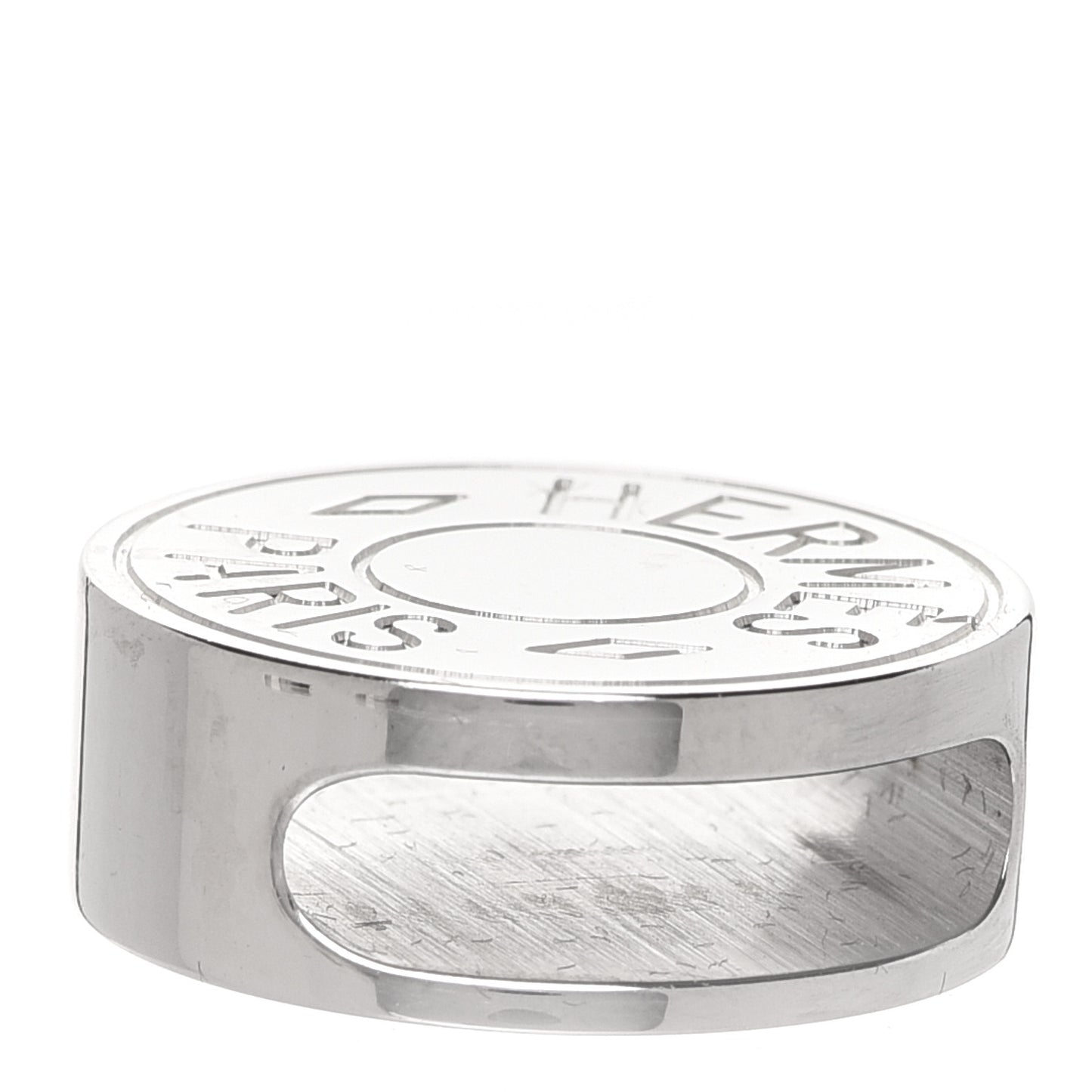 Palladium Clou De Selle Scarf Ring Set