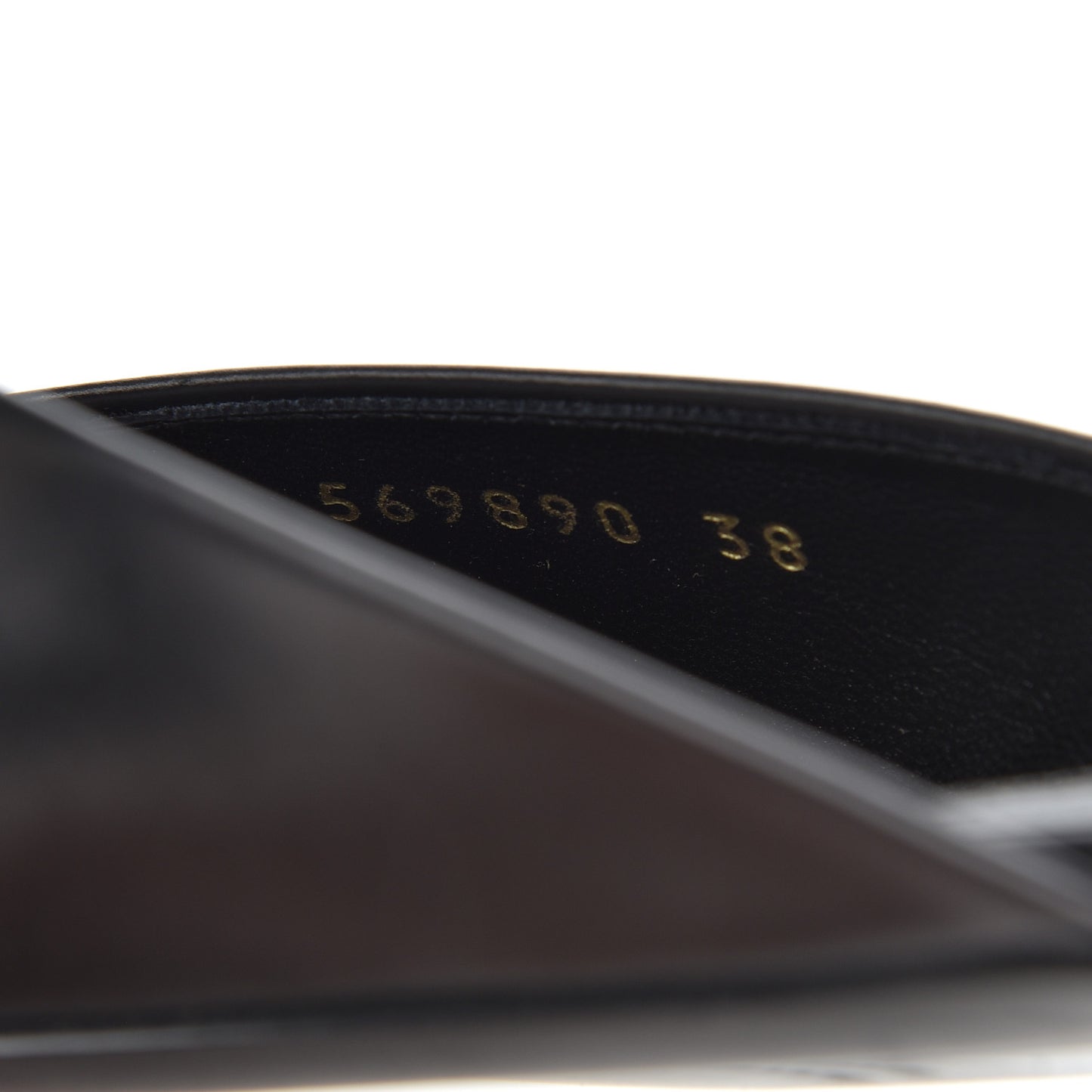 Soft Calfskin Double Square BB 5mm Mules 38 Black