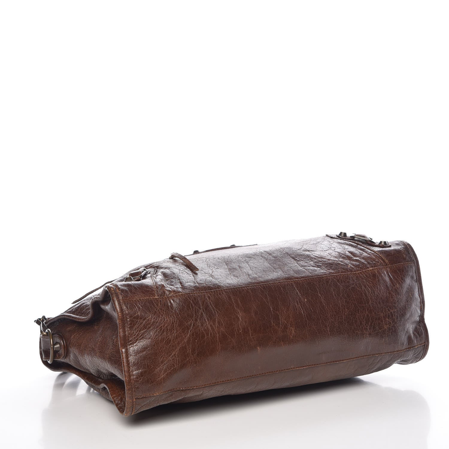 Balenciaga Agneau Classic Hardware City Olive Brown 4 of 19