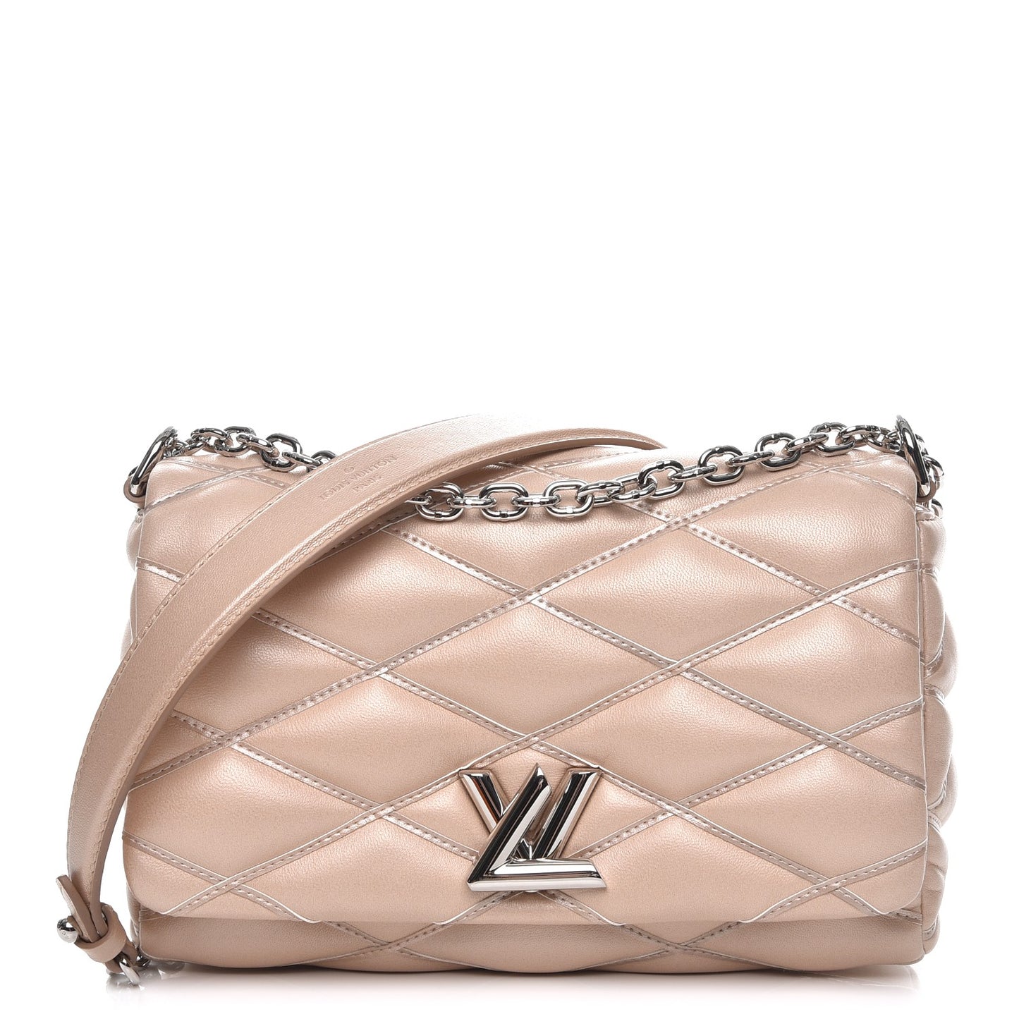Lambskin Malletage GO-14 PM Champagne