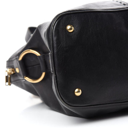 Saint Laurent Calfskin Oversized Muse Black 6 of 16