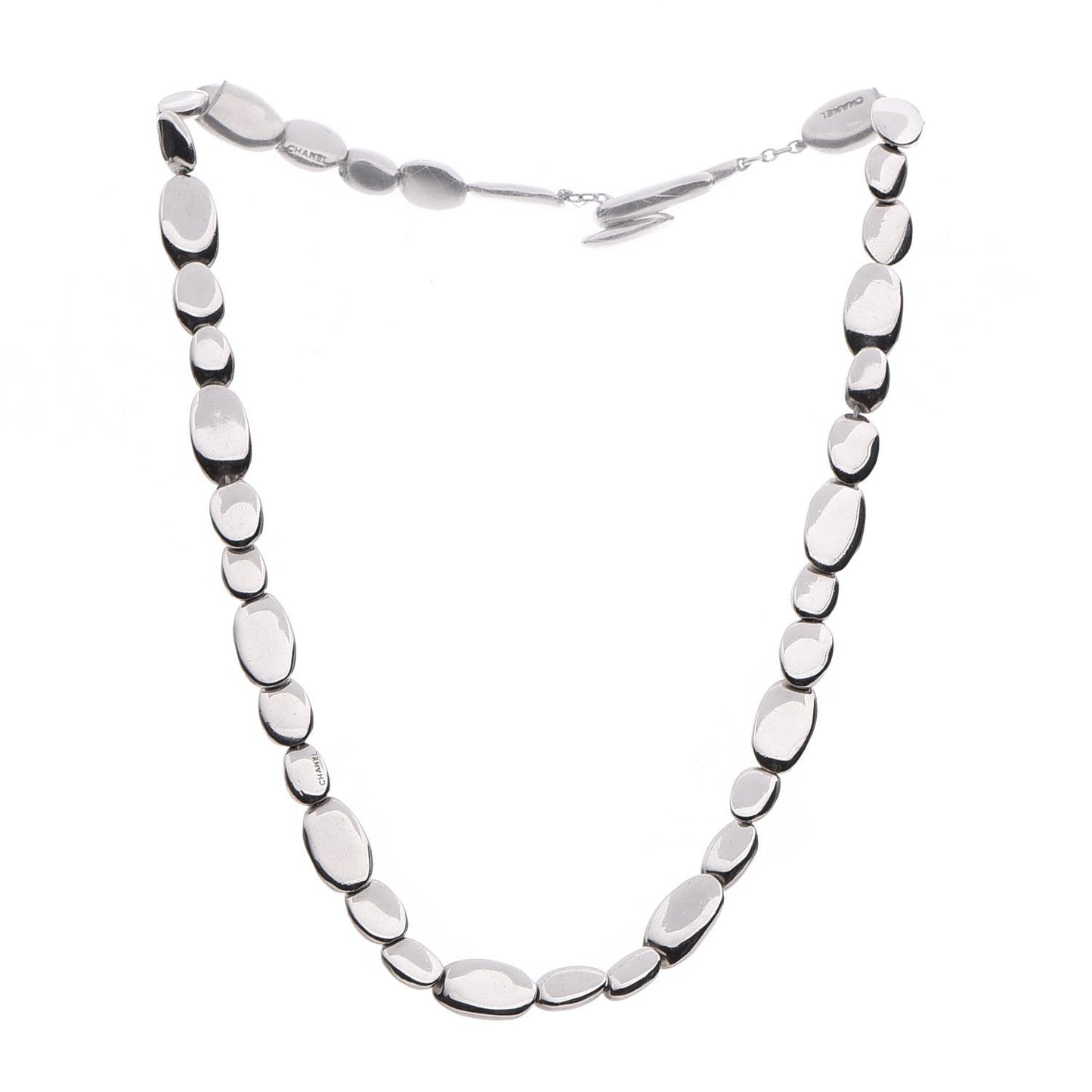 Sterling Silver Pebble Necklace