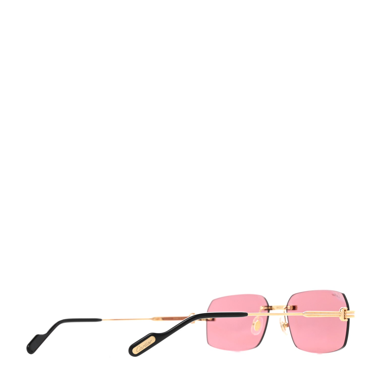 Cartier Premiere De Cartier Square Sunglasses Pink Gold 4 of 8