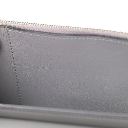 Givenchy Calfskin Shark Lock Chain Wallet Grey 6 of 6