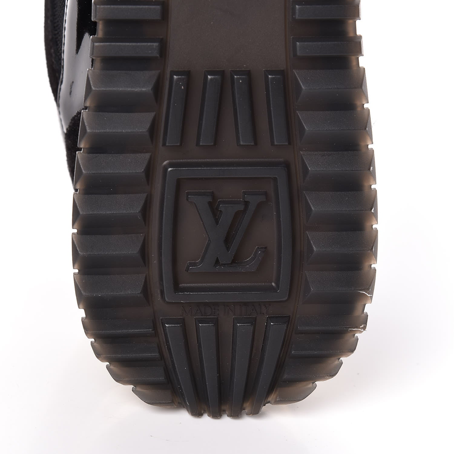 Louis Vuitton Suede Monogram Run Away Sneakers 39.5 Black 6 of 10
