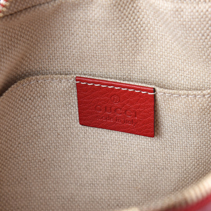 Gucci Pebbled Calfskin Small Soho Disco Bag Tabasco Red 5 of 8
