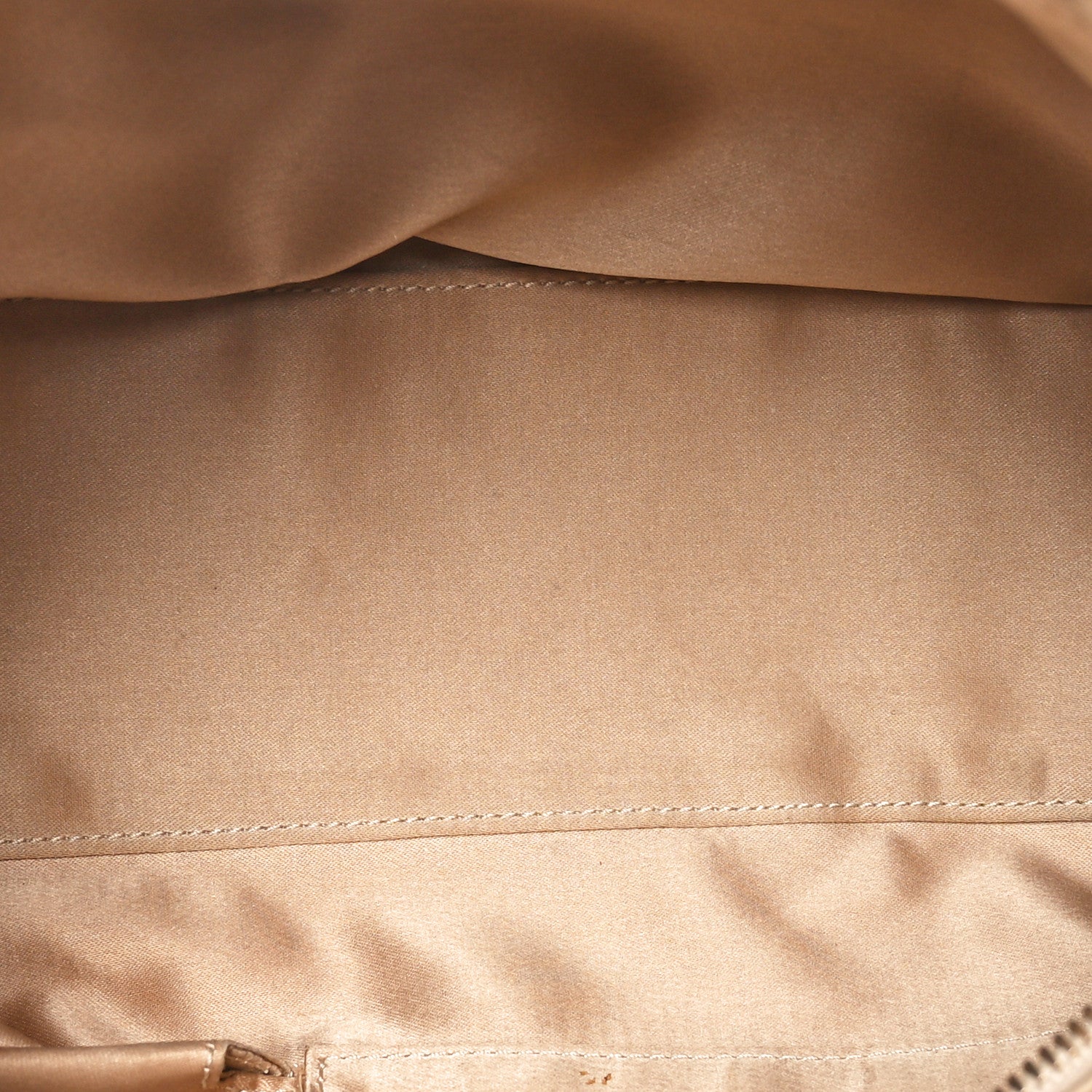 Chanel Lambskin Bubble Quilt Bowler Beige 5 of 11