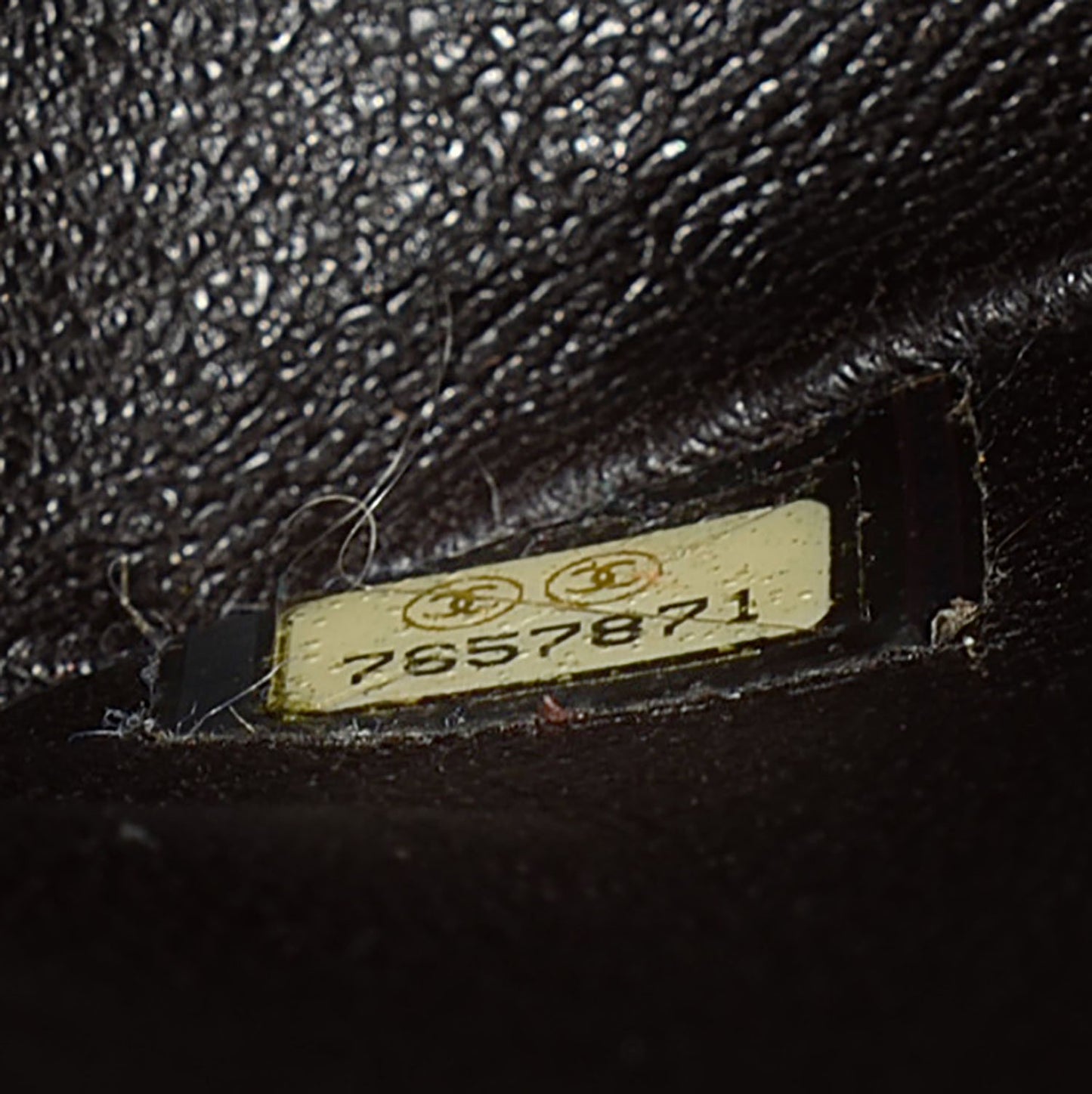 Caviar Quilted Jumbo Single Flap Brown